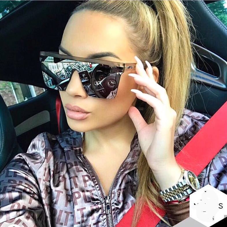 Bianca - Oversized Square Sunglasses