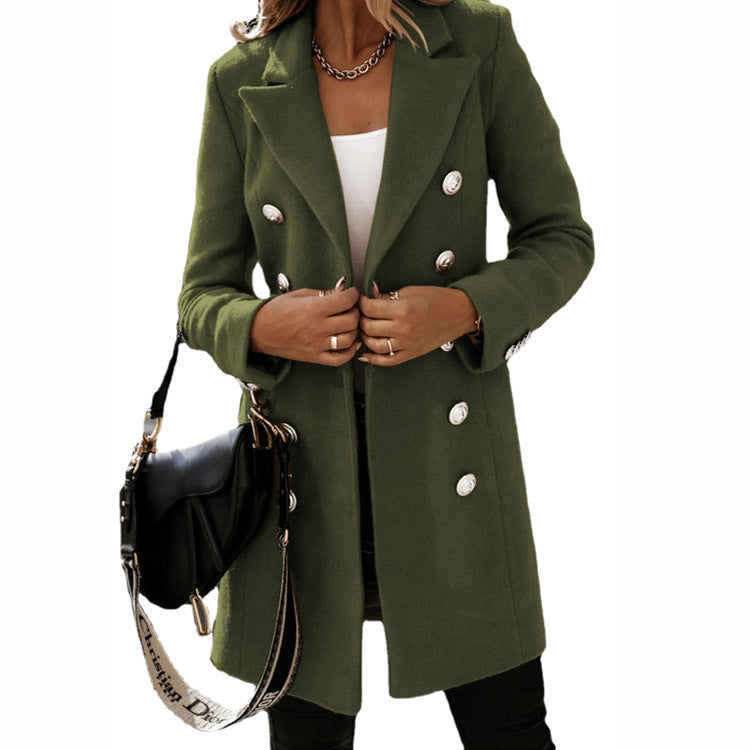 Eleanor - Double-Breasted Wool Coat