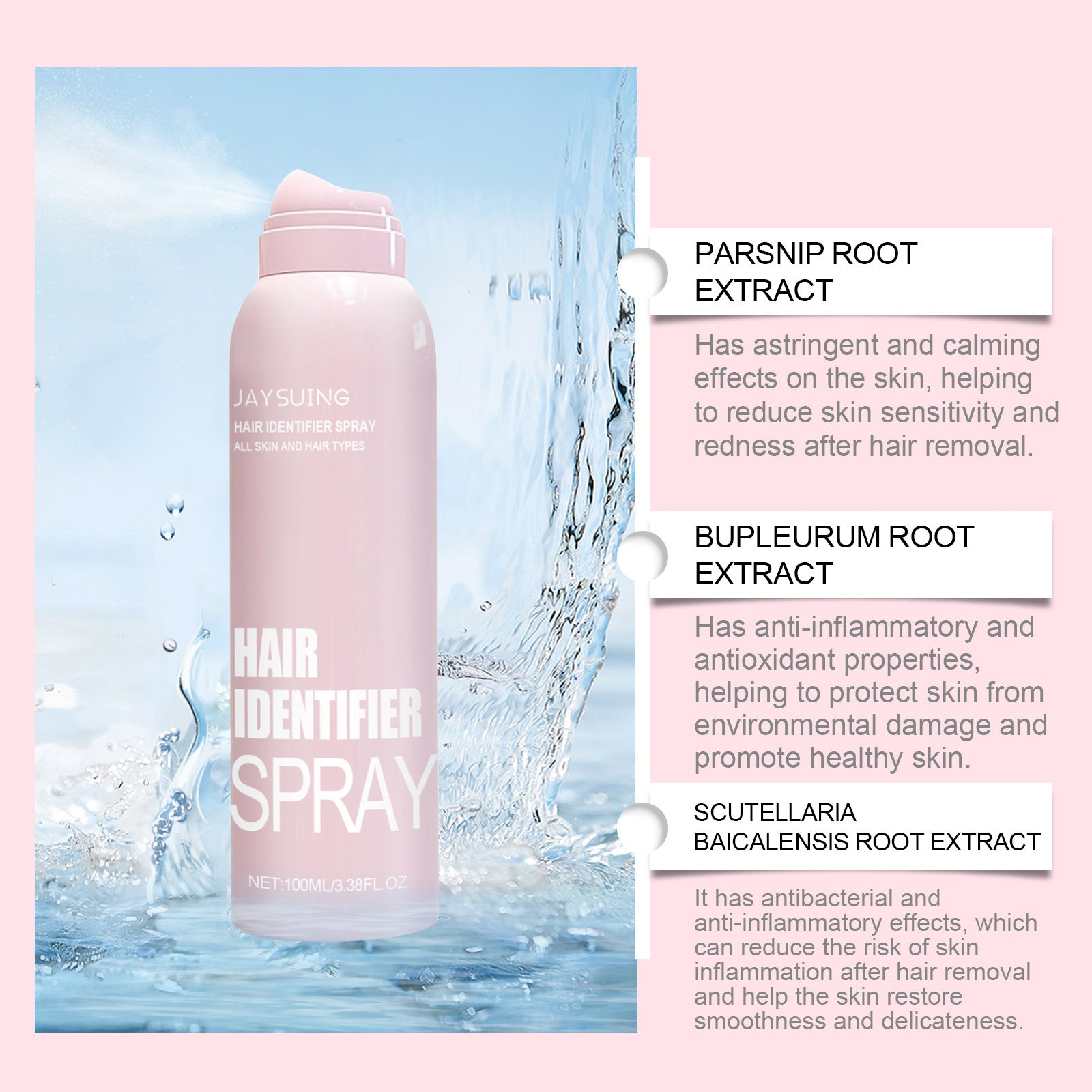Sparky - Hair Identifier Spray Set For Face Shaving