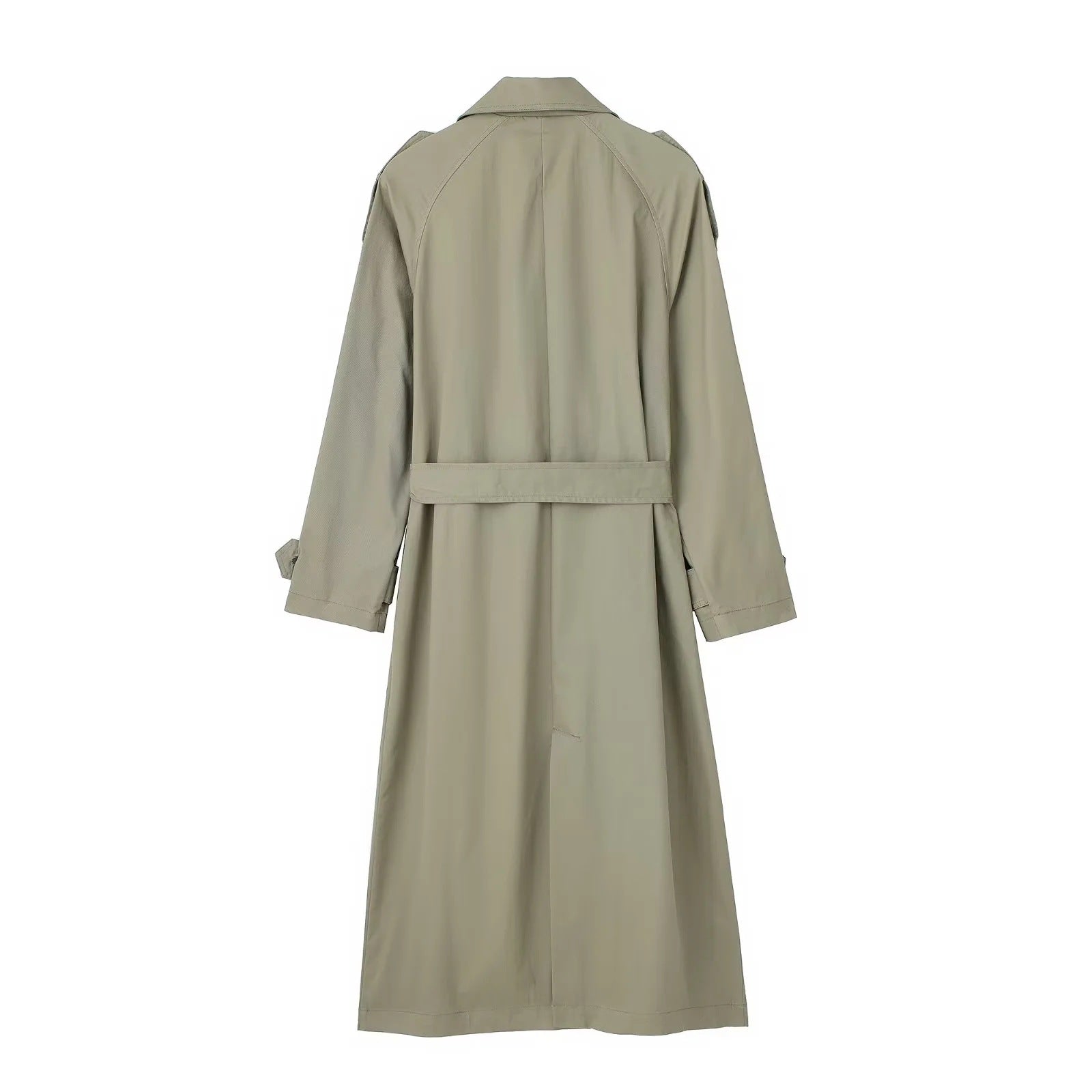 Marion – Double-Breasted Trench Coat with Belt