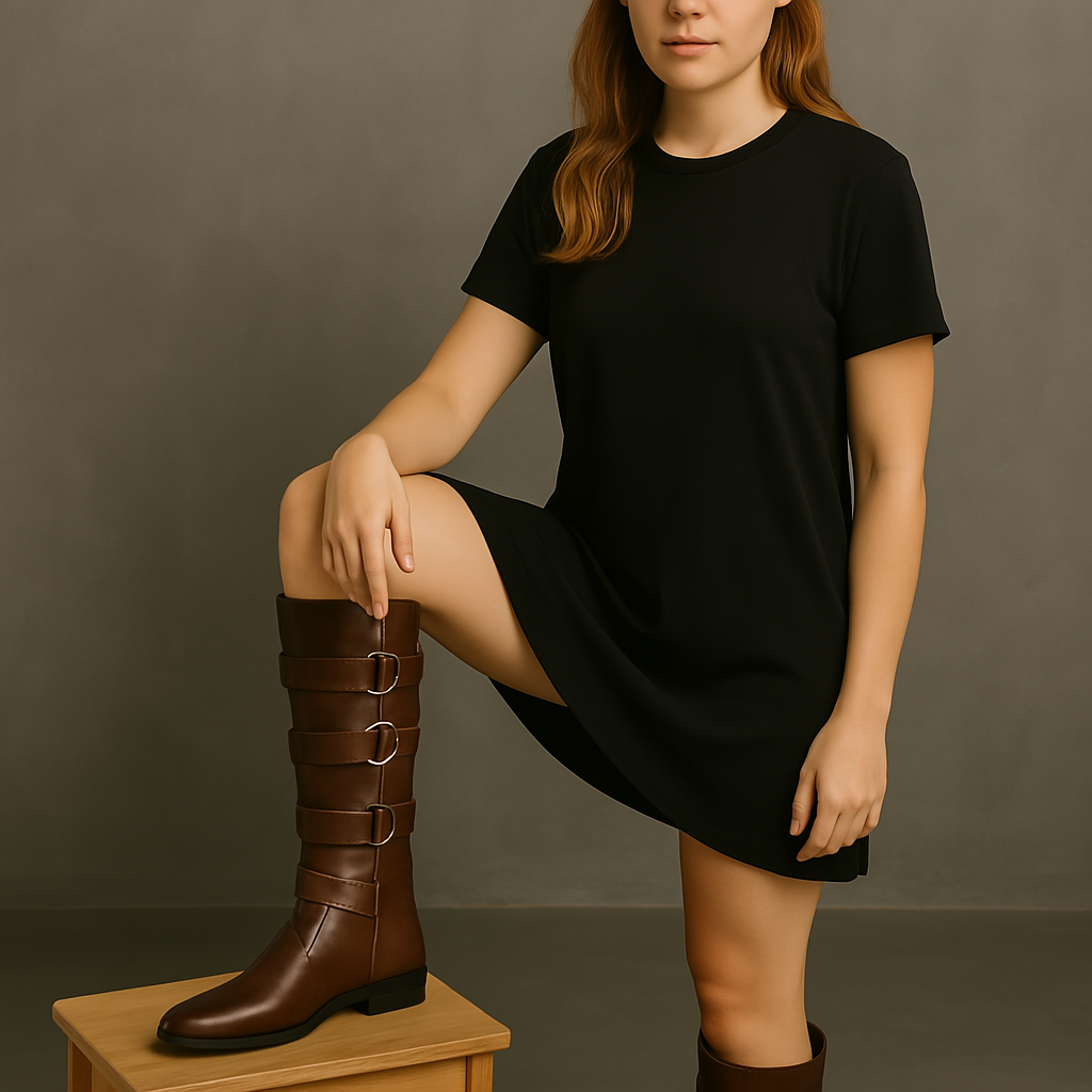 Stella - Luxury Leather Heels