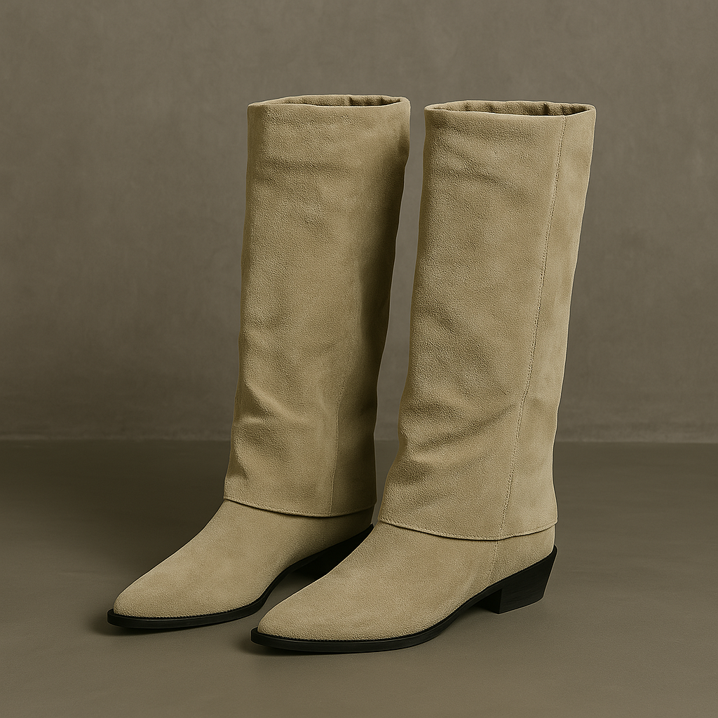 Lynn -  Highfashion Suede Heels