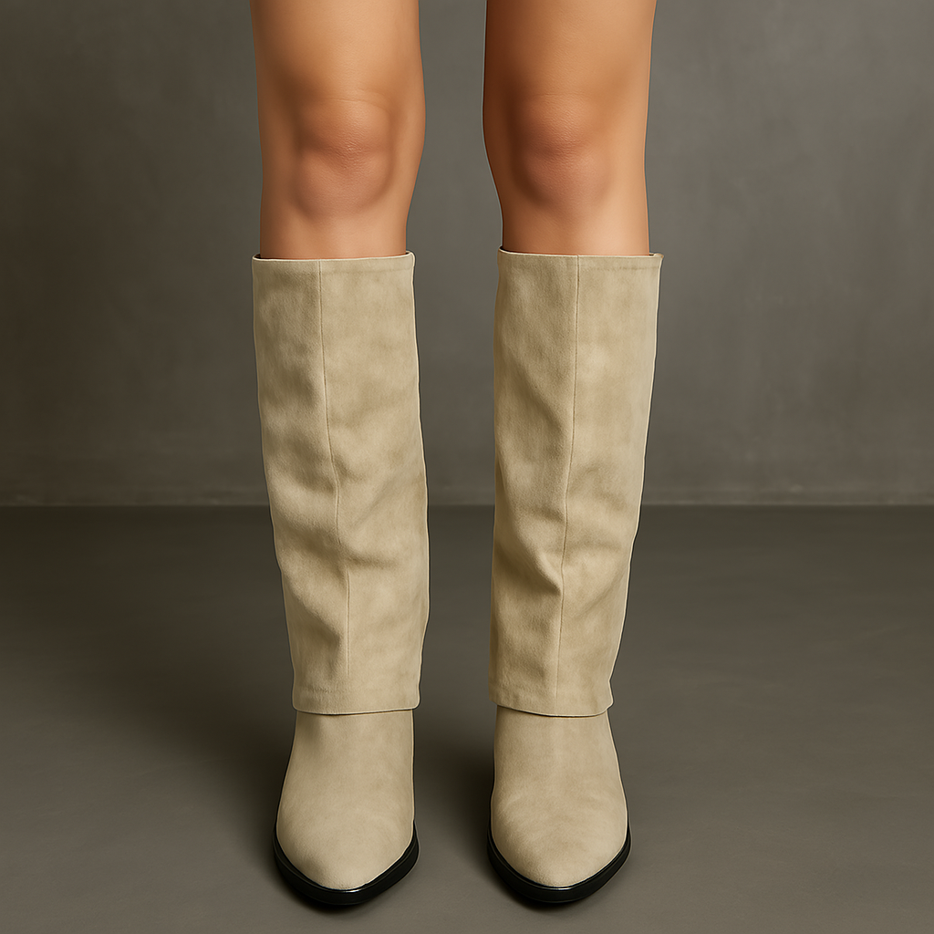 Lynn -  Highfashion Suede Heels