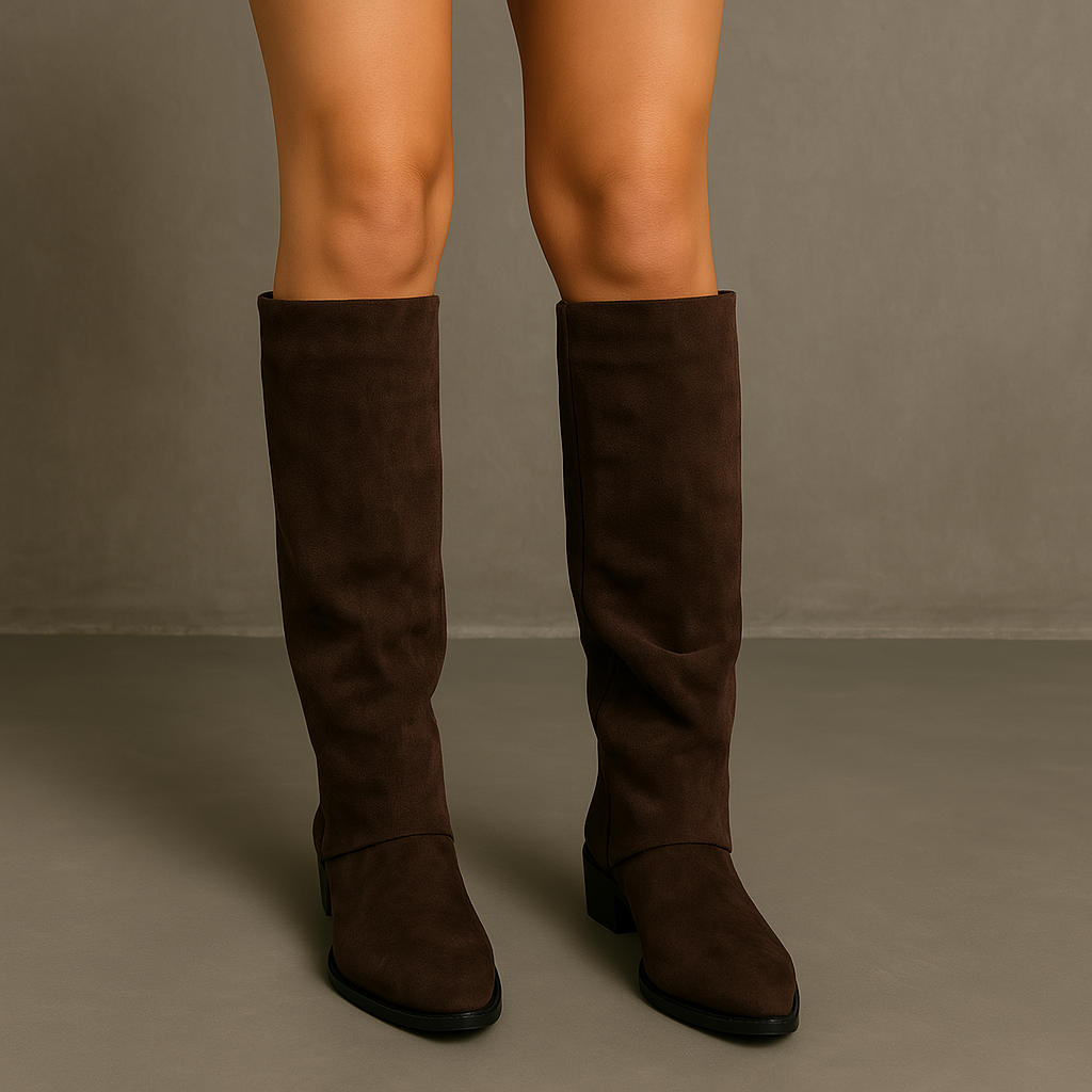 Lynn -  Highfashion Suede Heels