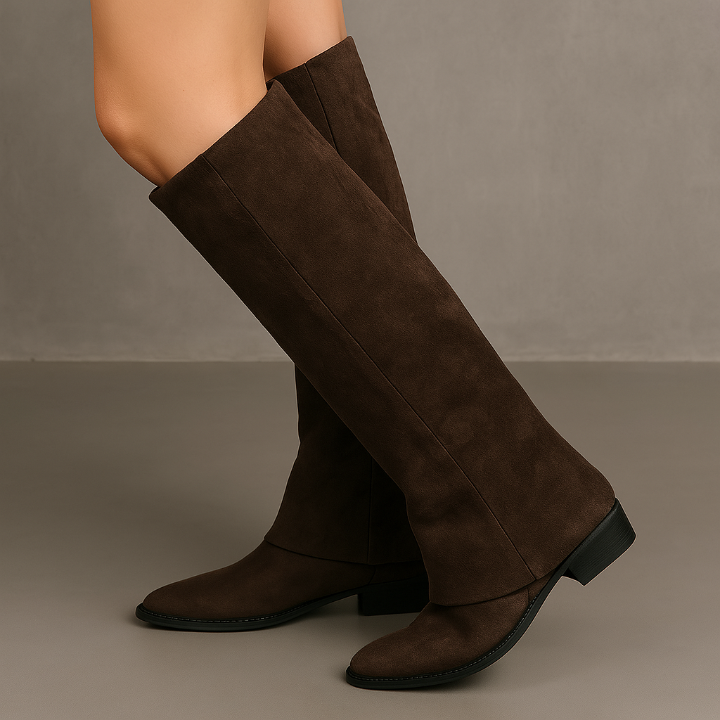 Lynn -  Highfashion Suede Heels