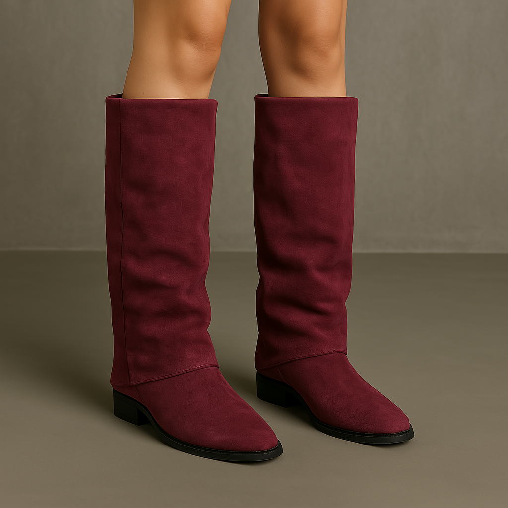 Lynn -  Highfashion Suede Heels