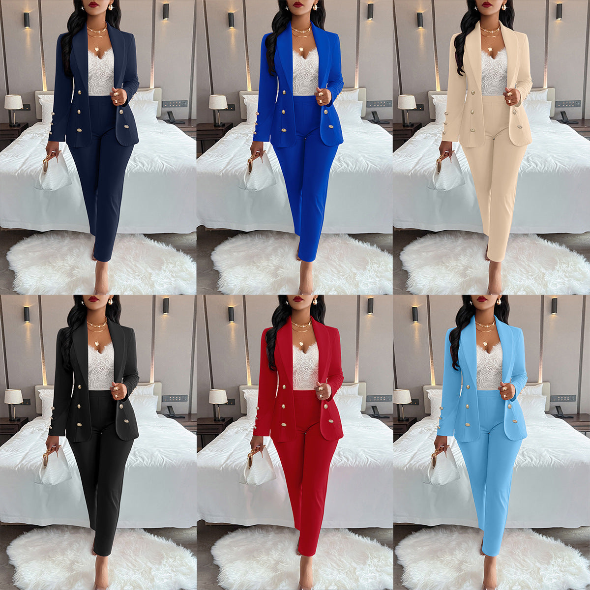 Ave - design suit blazer + pants