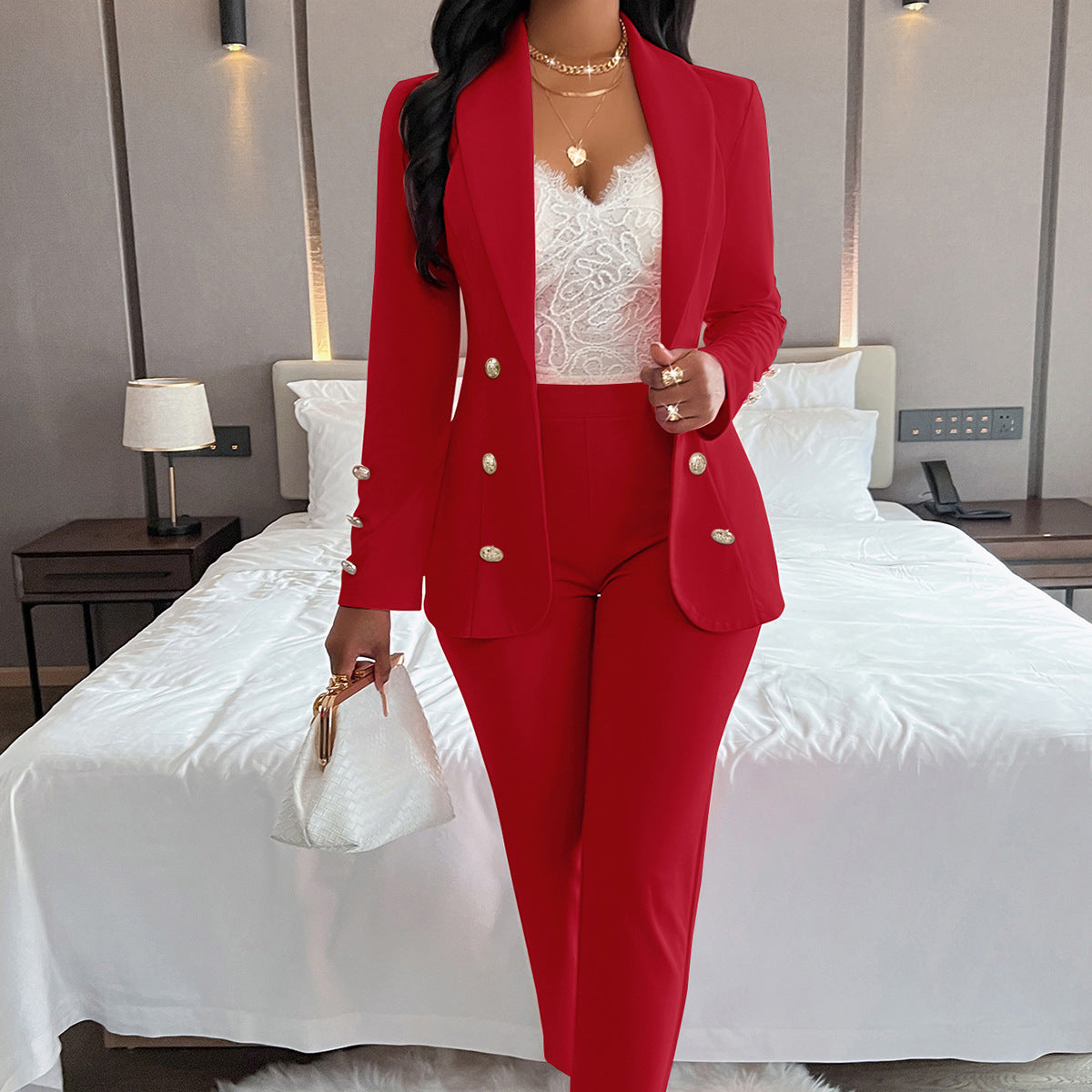 Ave - design suit blazer + pants