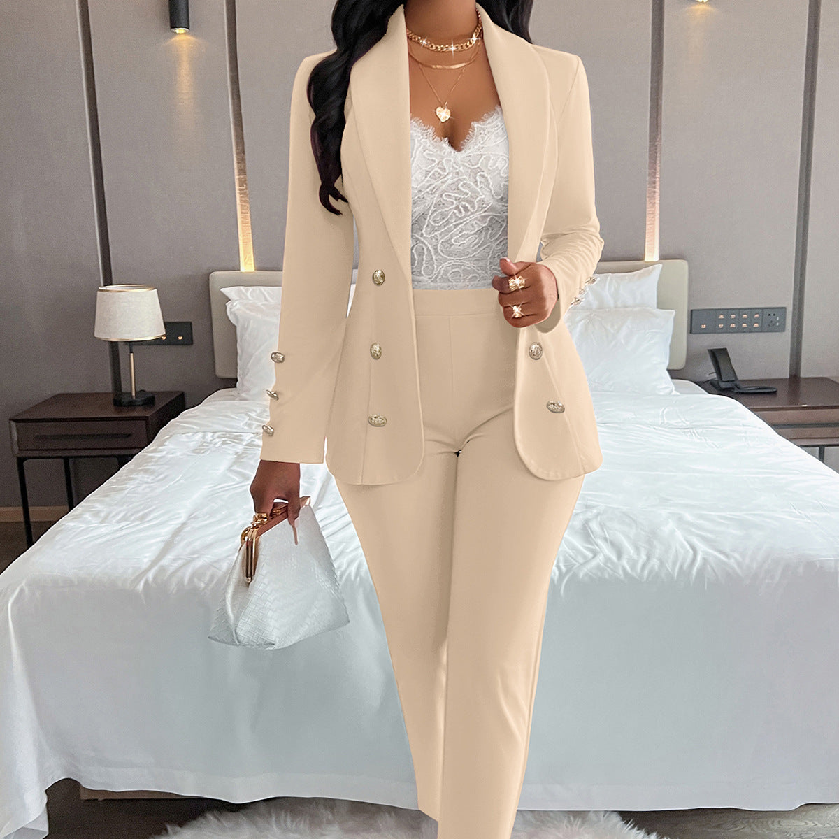 Ave - design suit blazer + pants