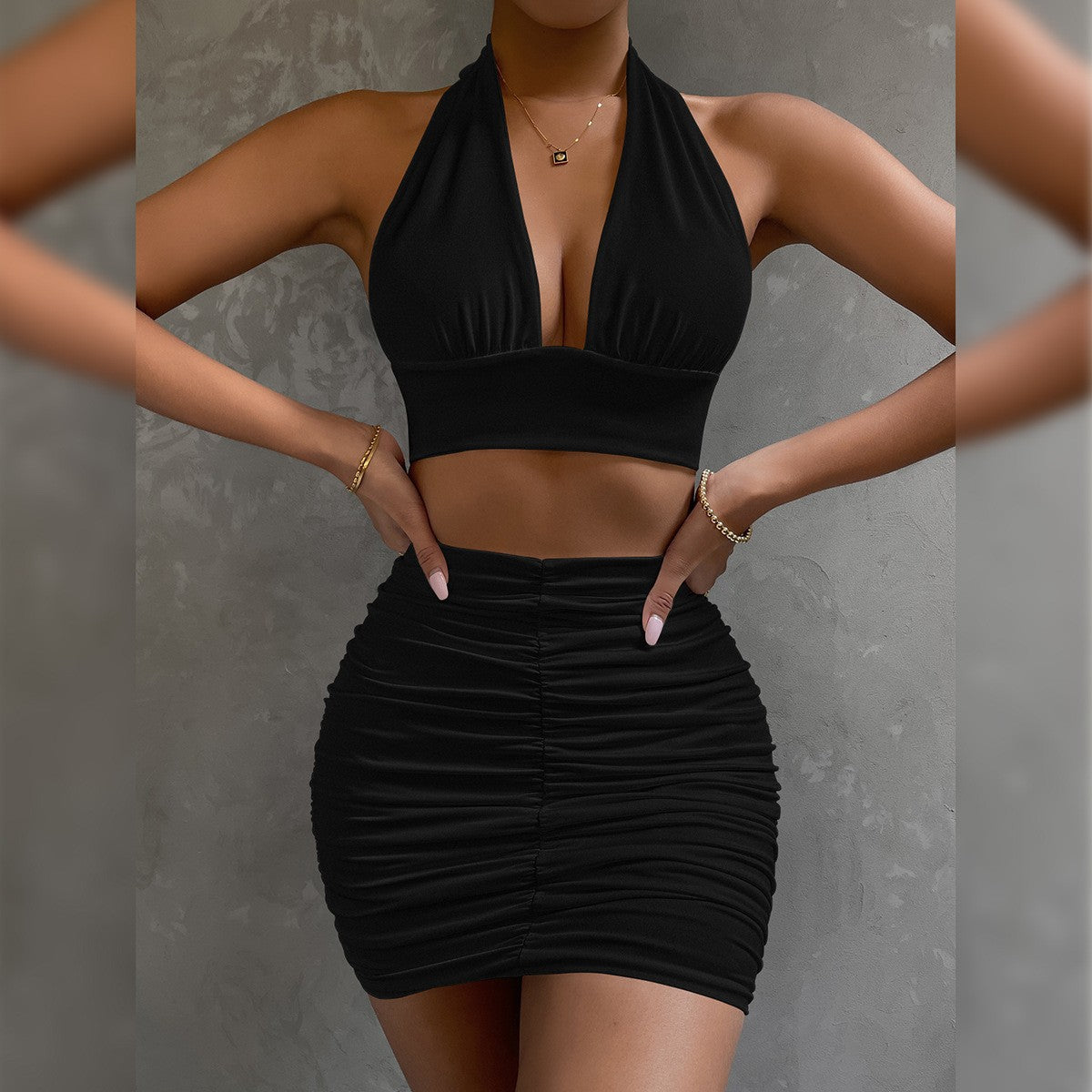 Sarah - 2pcs Luxury Dress