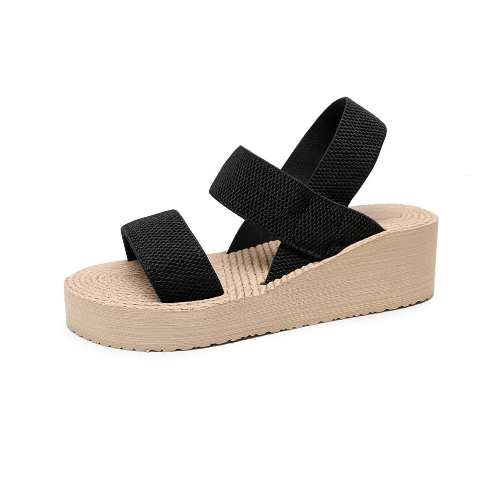 Maris – Orthopedic Cross-Strap Platform Sandals