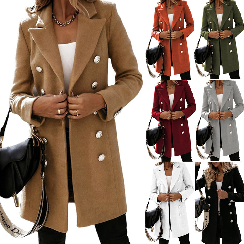 Eleanor - Double-Breasted Wool Coat