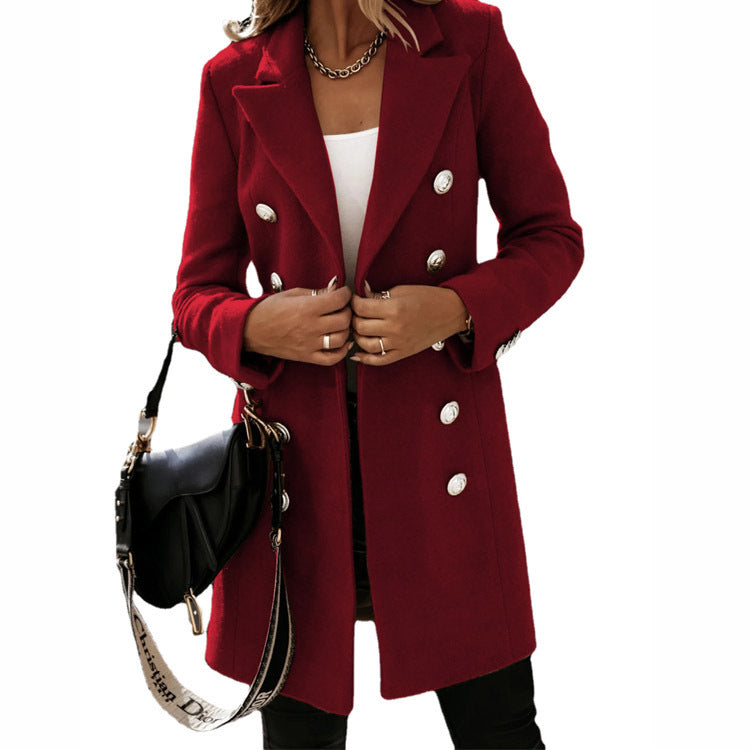 Eleanor - Double-Breasted Wool Coat
