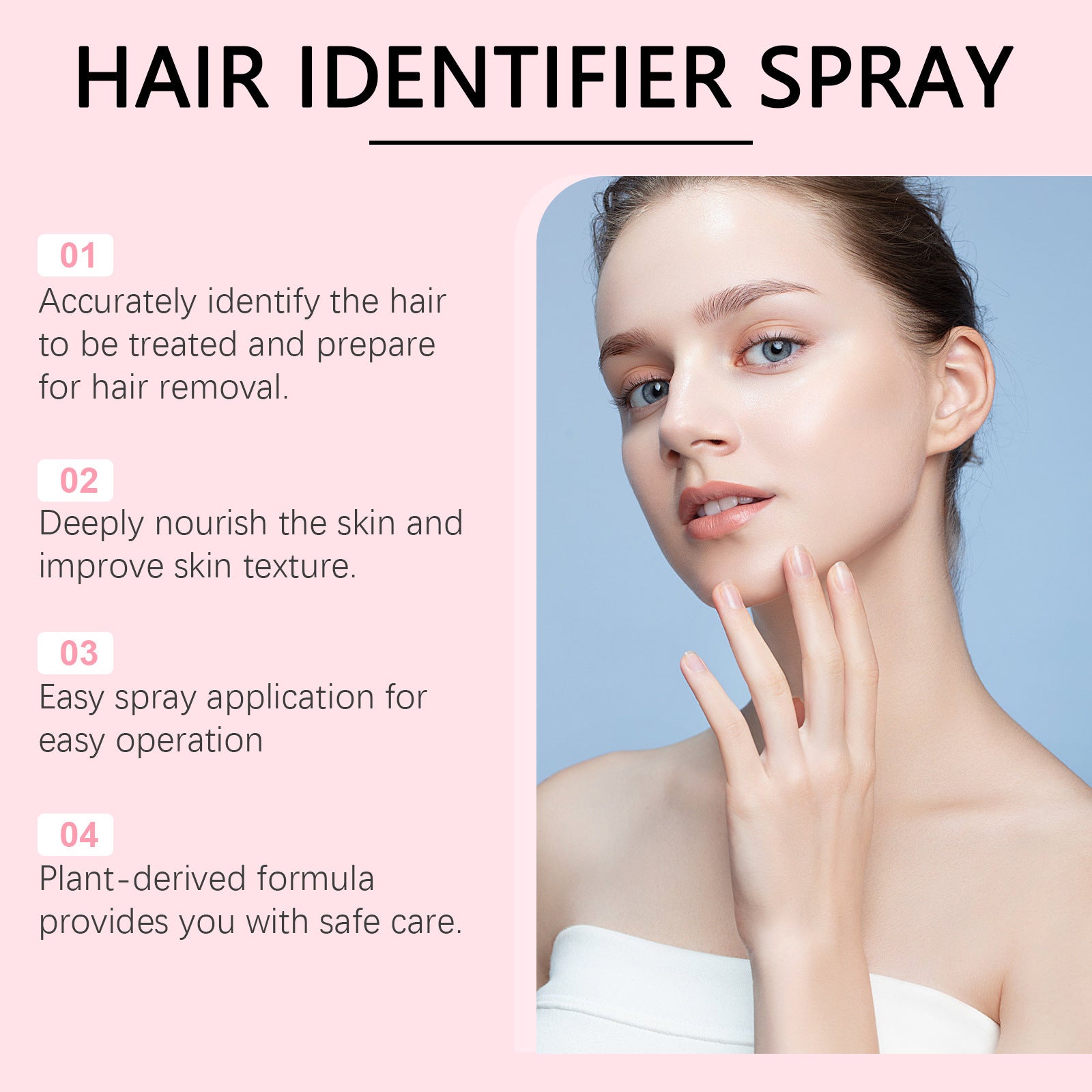Sparky - Hair Identifier Spray Set For Face Shaving