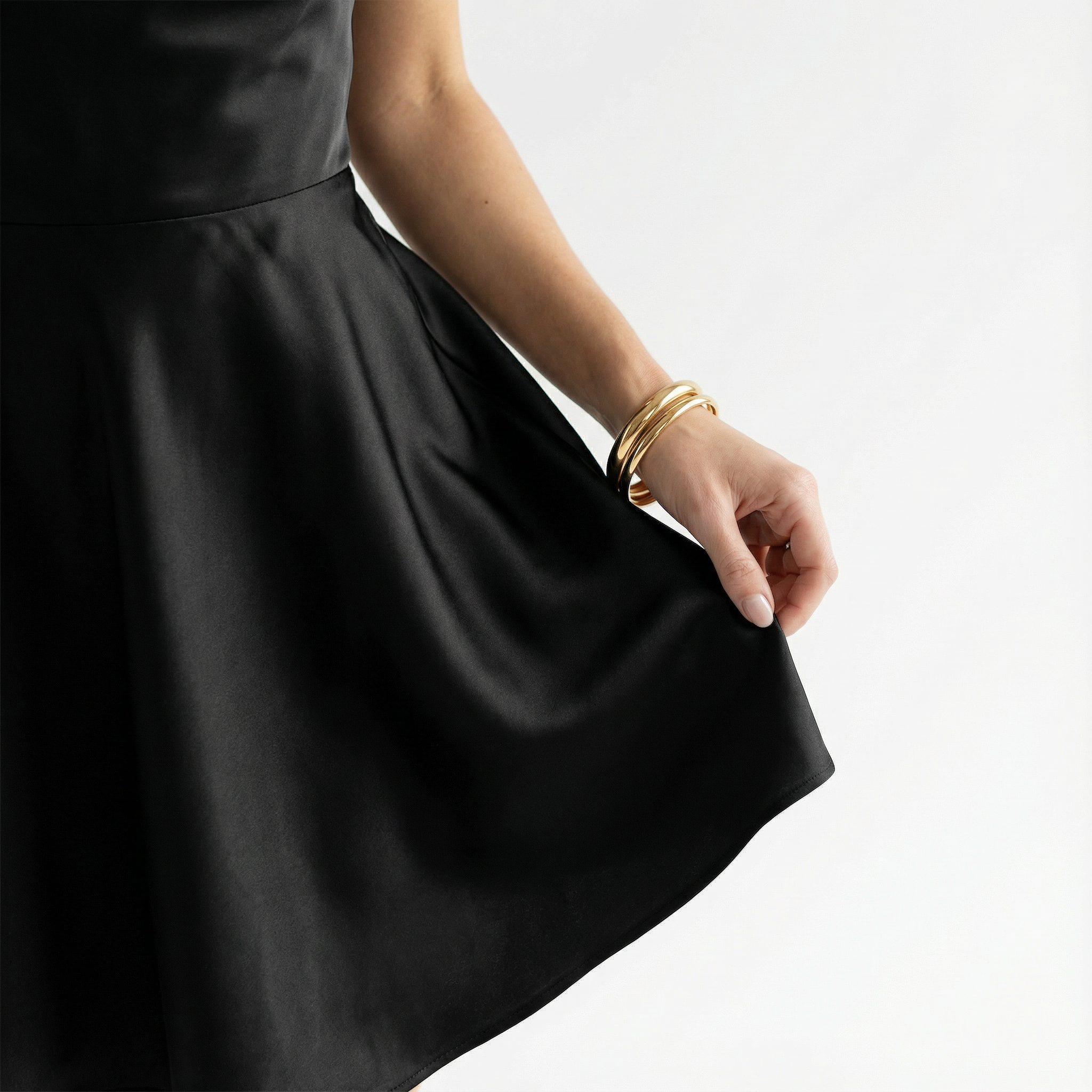 Sicile - Luxury Slim Satin Dress